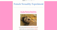Desktop Screenshot of female-sexuality-experiment.com
