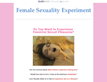 Tablet Screenshot of female-sexuality-experiment.com